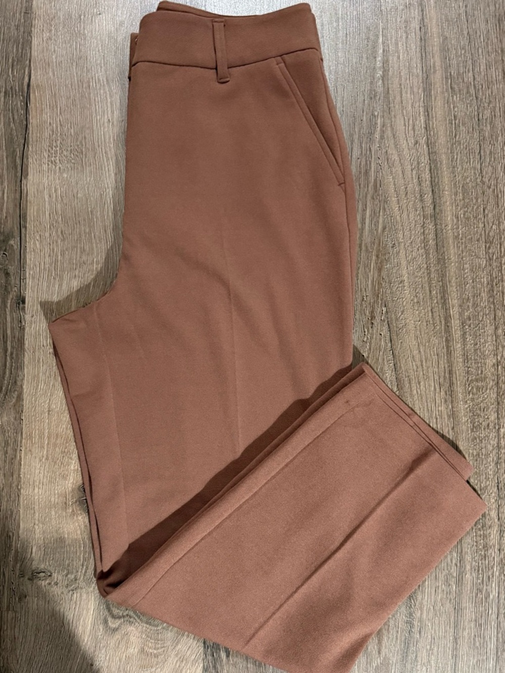 Reitmans Rust Brown Tailored Trousers